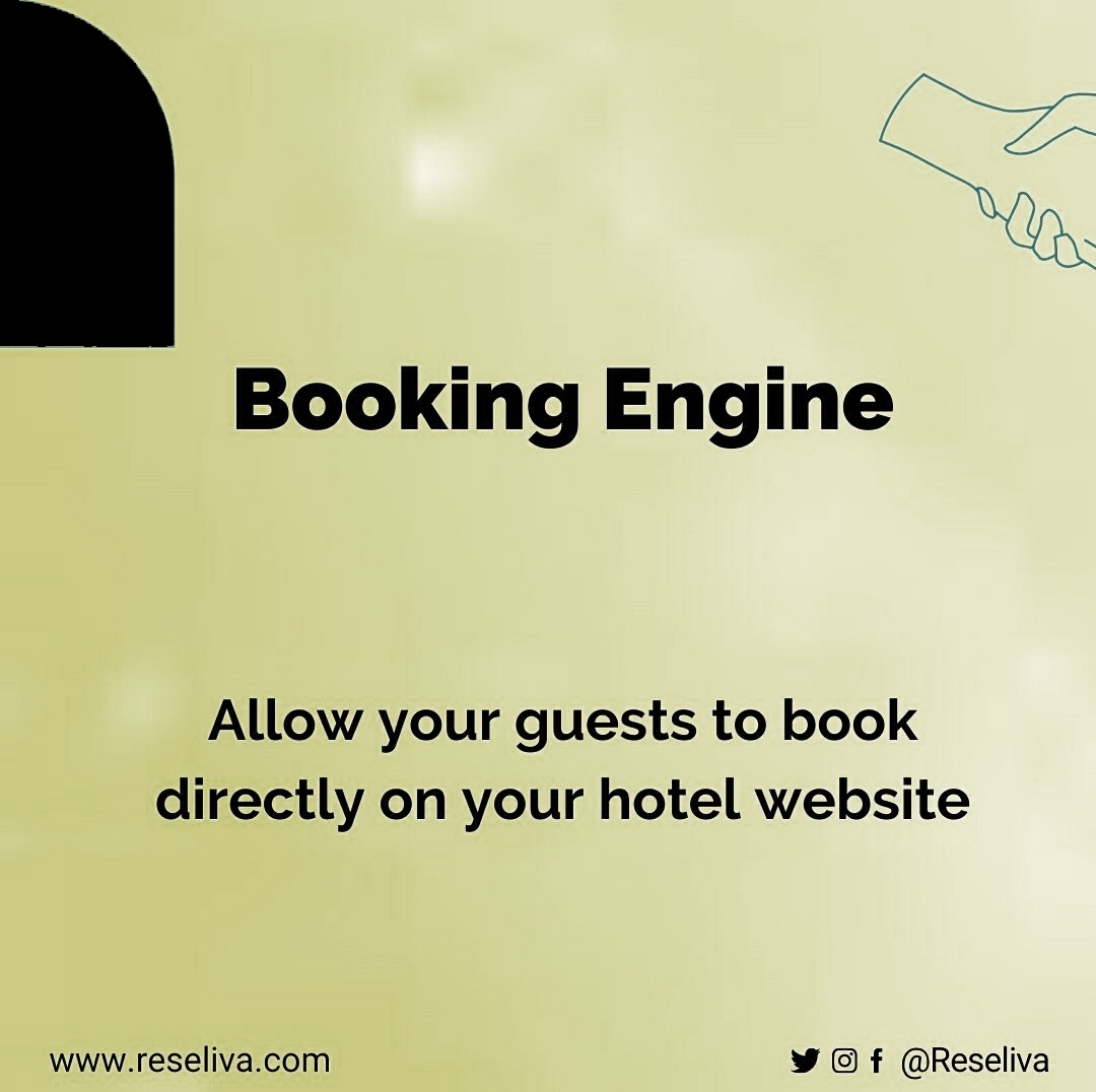 Allow your guest to book directly on your website by using a booking engine.